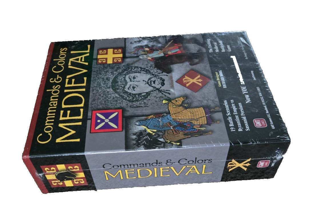 GMT Games: Commands & Colors: Medieval, 2nd Printing NEW STILL SEALED