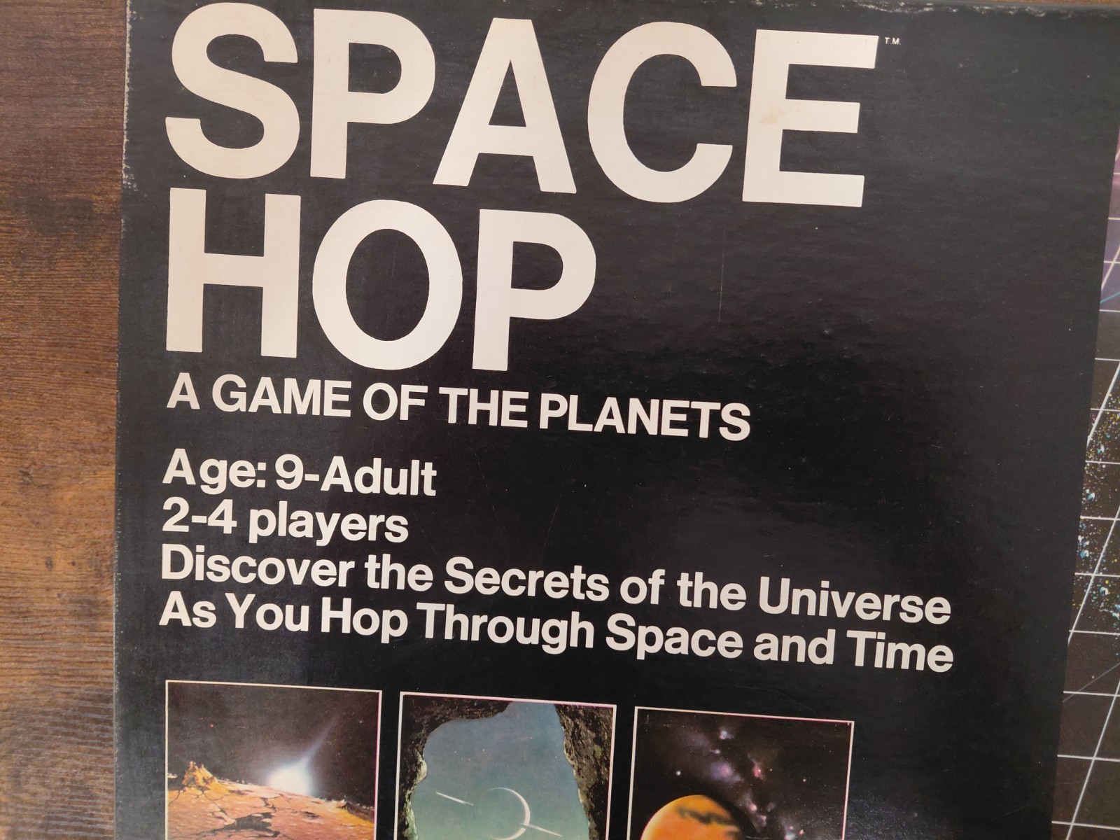 VINTAGE Teaching Concepts Inc. Space Hop Board Game 1973 2-4 Players Age 9-Adult