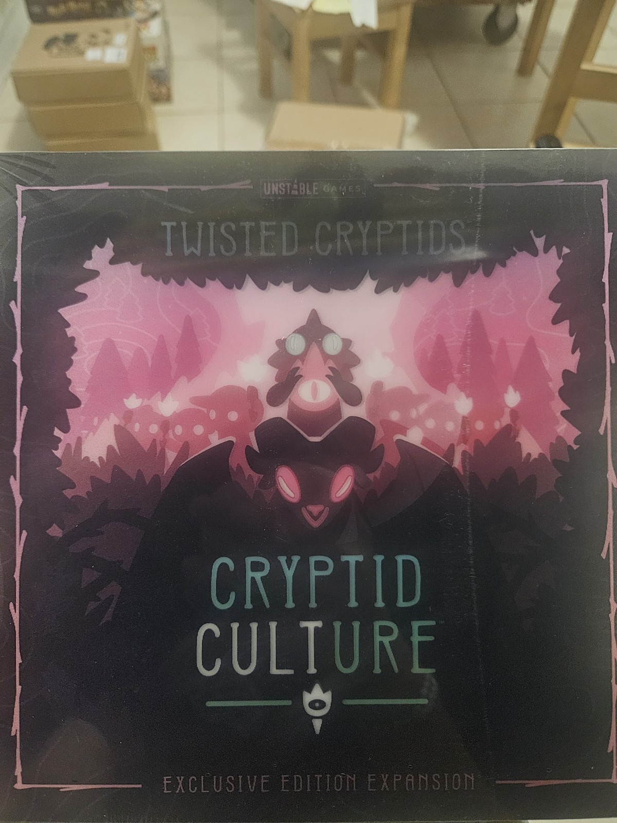 Twisted Cryptids Kickstarter Exclusive Edition + Cryptid Culture Expansion NEW