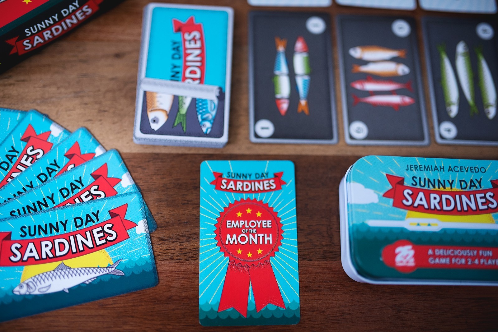 NIS Conservas Board Game – Challenging nautical themed solo bag building