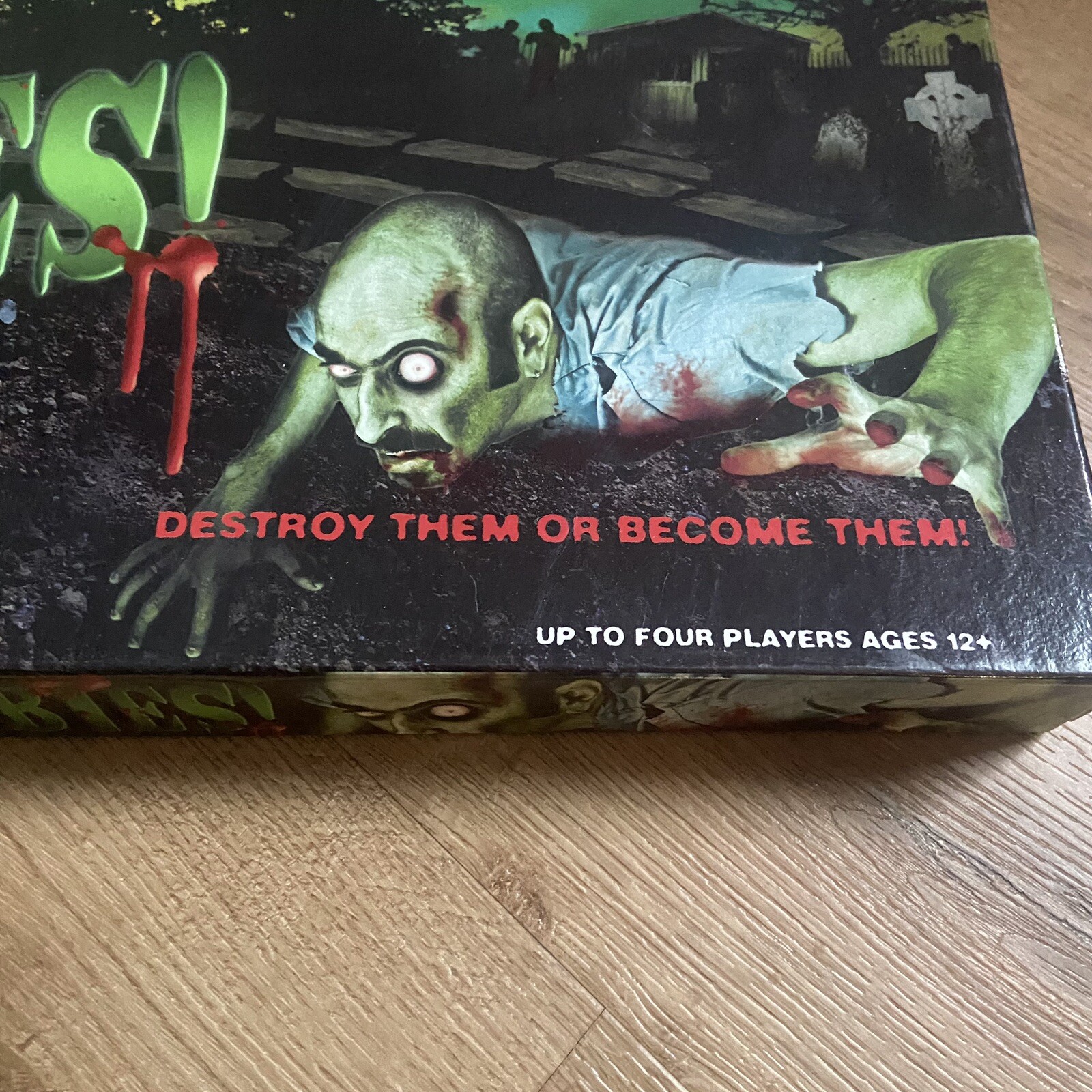 Oh No… Zombies! Board Game Halloween Archie McPhee 2009 Missing Pieces Spooky