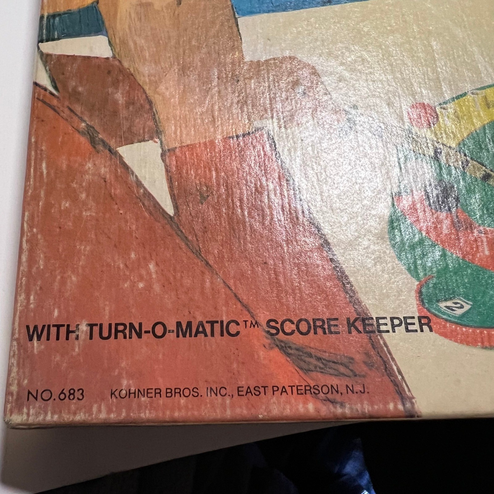 Vintage 1969 Kohner Bros Turn-O-Matic Snakes in the Grass Board Game Complete