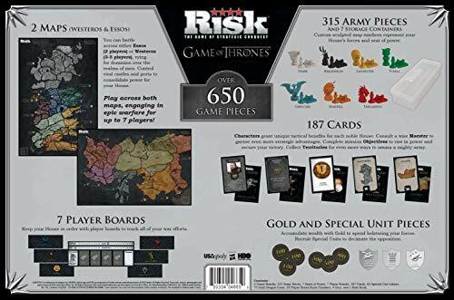 Risk Game of Thrones Board Game