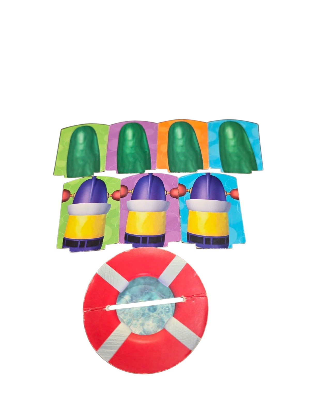 Vtg 1999 VeggieTales Don’t Sink in the Sink Game Talicor Replacement Characters