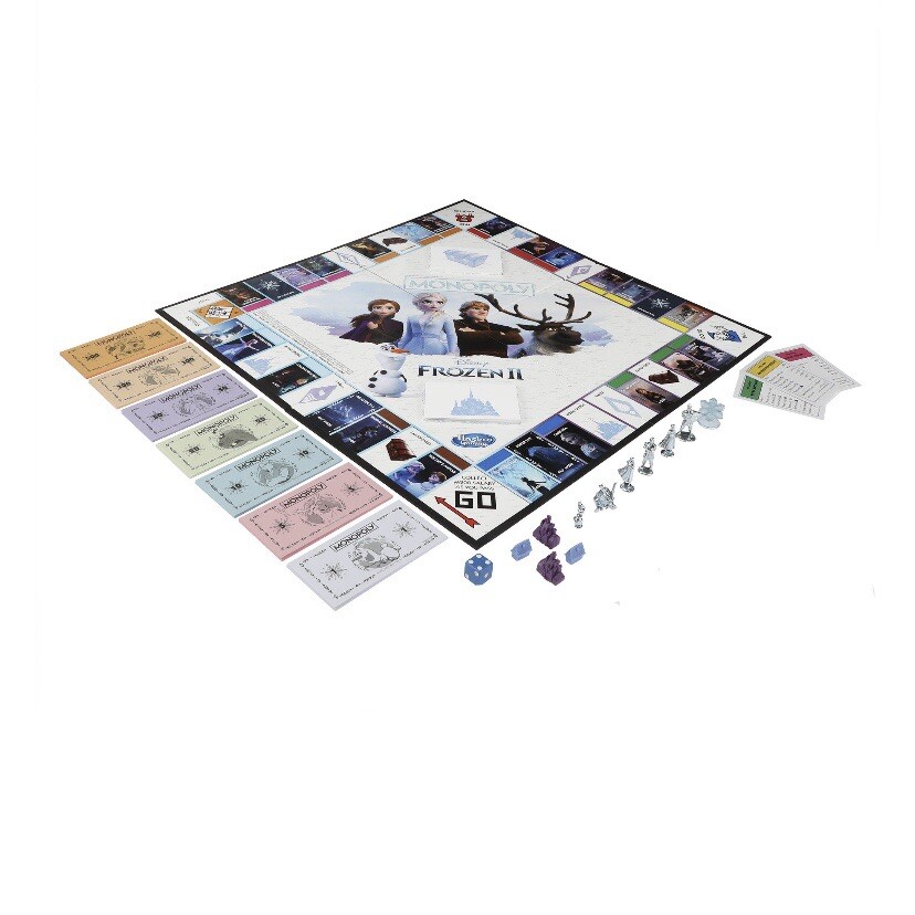 Disney Frozen 2 II Monopoly Board Game Hasbro Gaming Elsa Anna Olaf Kristoff NEW