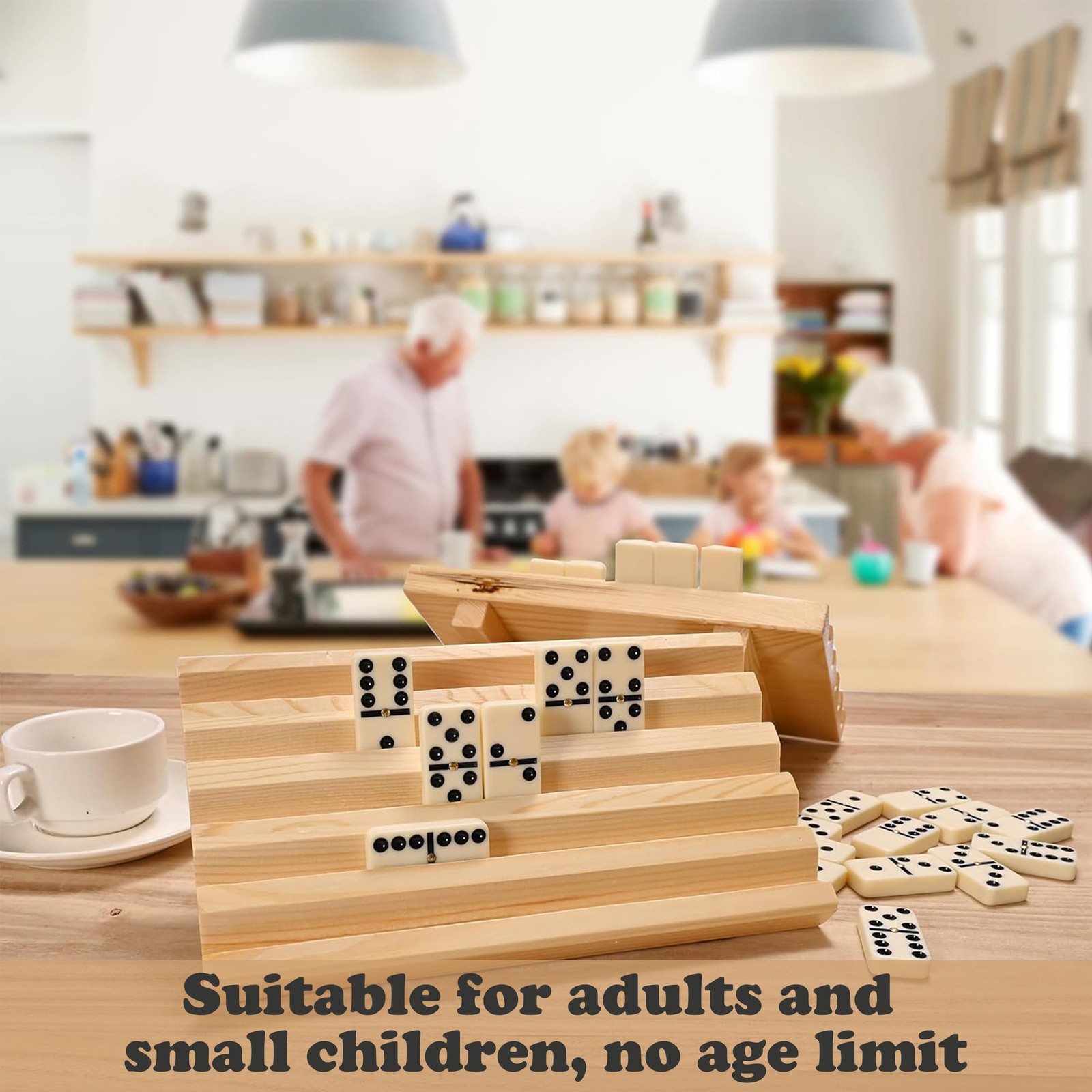 Dominos Set for Adults, Double 6 Domino Game, Double Six Standard Domino with
