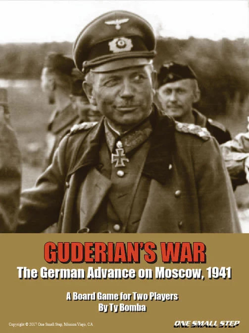 Guderian’s War: German Advance on Moscow, 1941 One Small Step Board Game Sealed