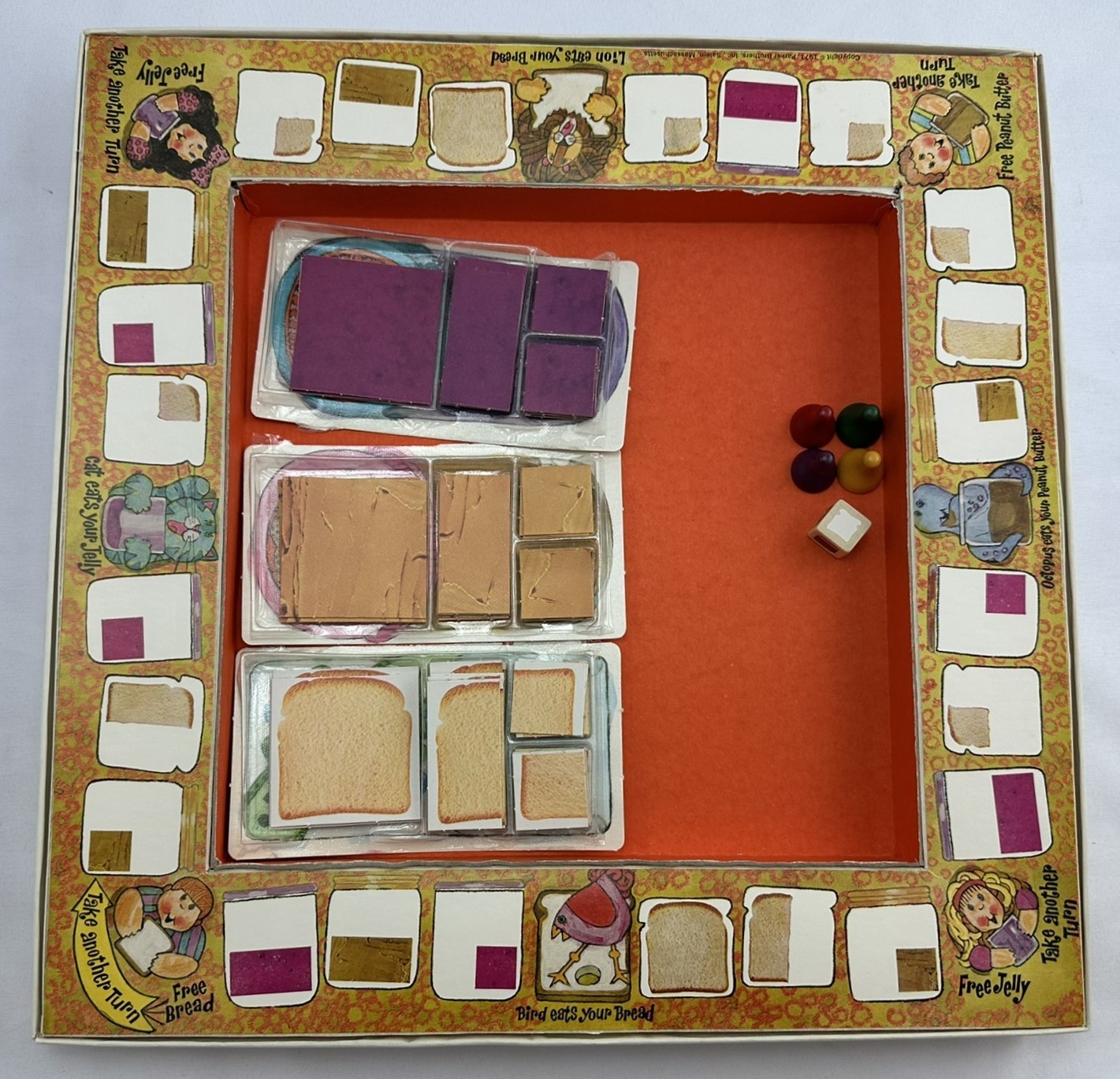 1971 Peanut Butter & Jelly Game by Parker Brothers Complete in Great Condition