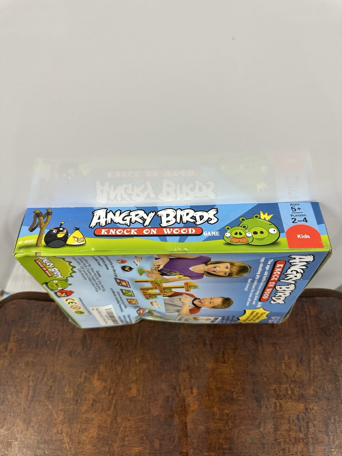 NEW SEALED 2010 Angry Birds Knock on Wood Game Mattel Complete Kids Play