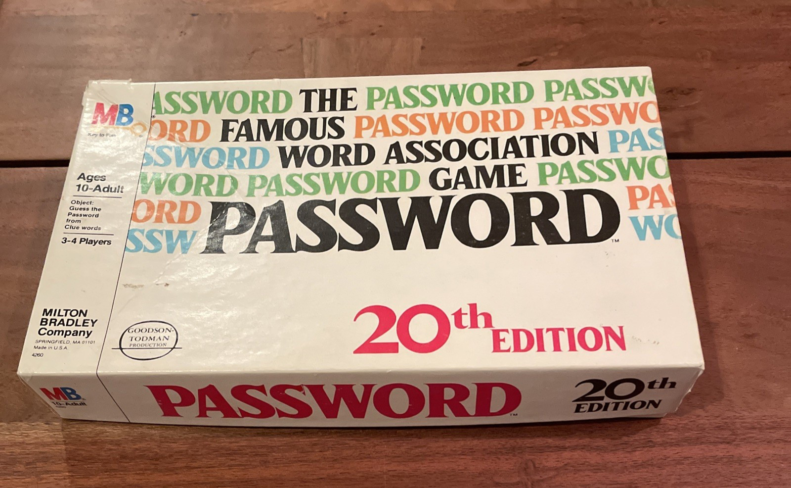 Password 20th Edition Vintage 1978 Game 100% Complete! Good Condition!