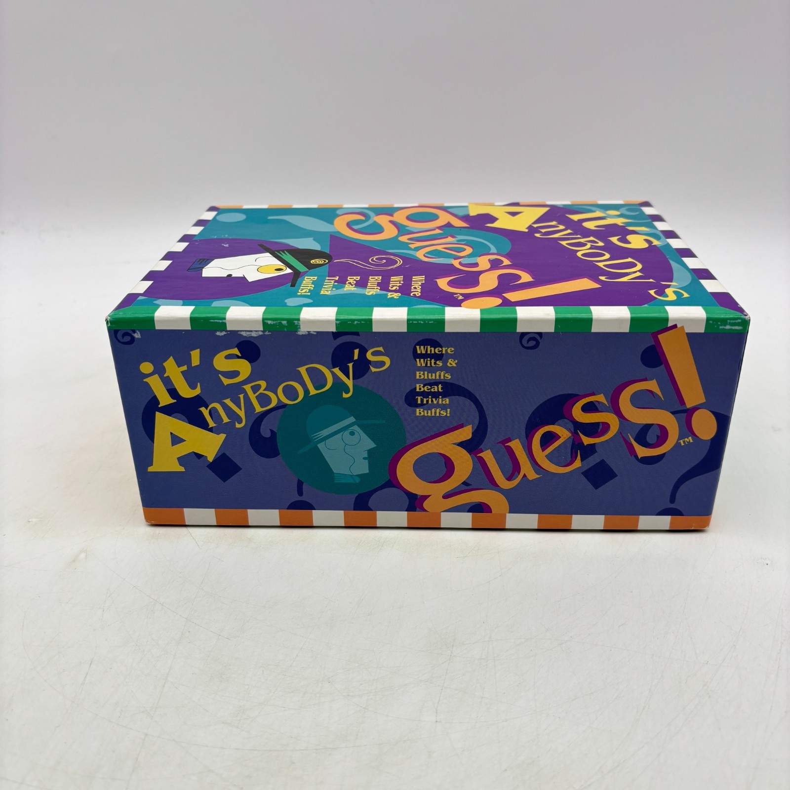 It’s Anybody’s Guess Trivia Game COMPLETE Talicor Aristoplay 1999 Guessing