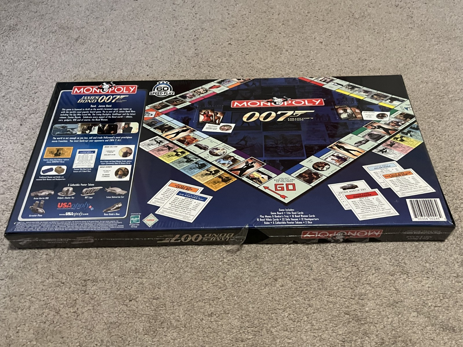 Monopoly 007 Collector’s Edition 2006 New Sealed Hasbro James Bond NIB
