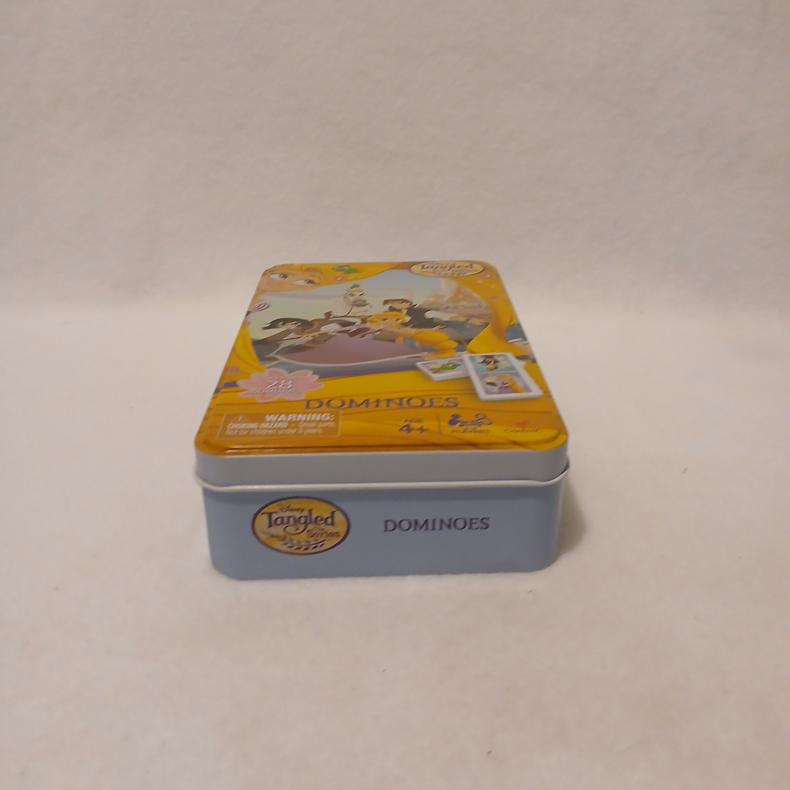 Disney “Tangled: the Series” Rapunzel Dominoes in tin canister Complete