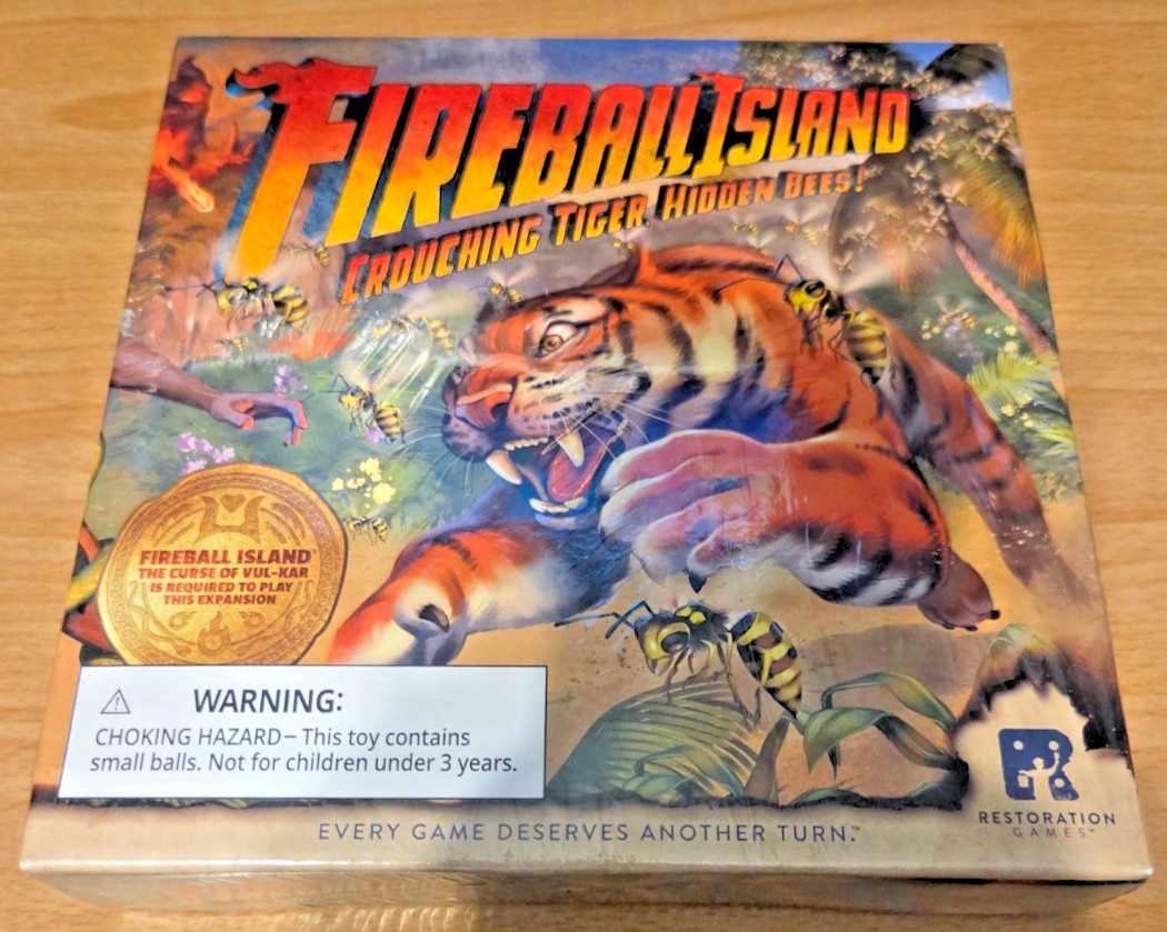 Fireball Island: Crouching Tiger, Hidden Bees (Restoration Games) New & Sealed
