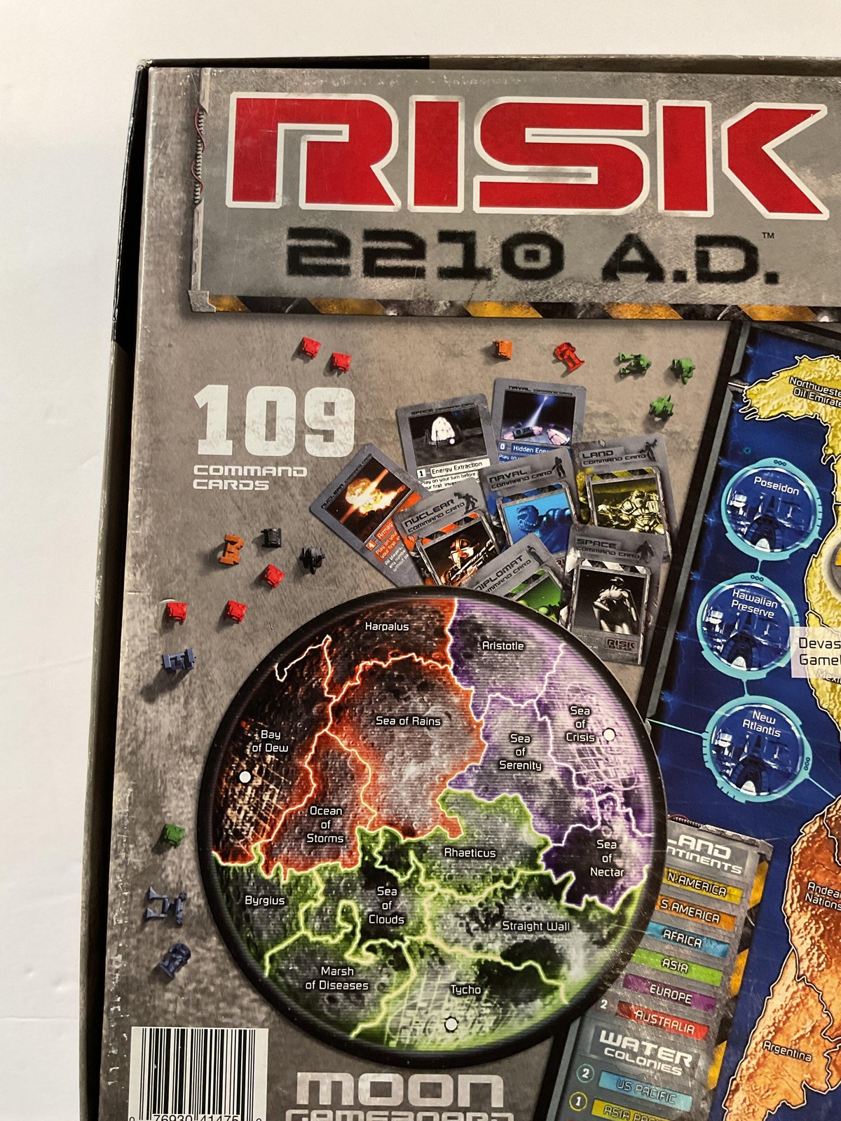 Avalon Hill Risk 2210 A.D. 2001 Complete Board Game Vintage War Strategy