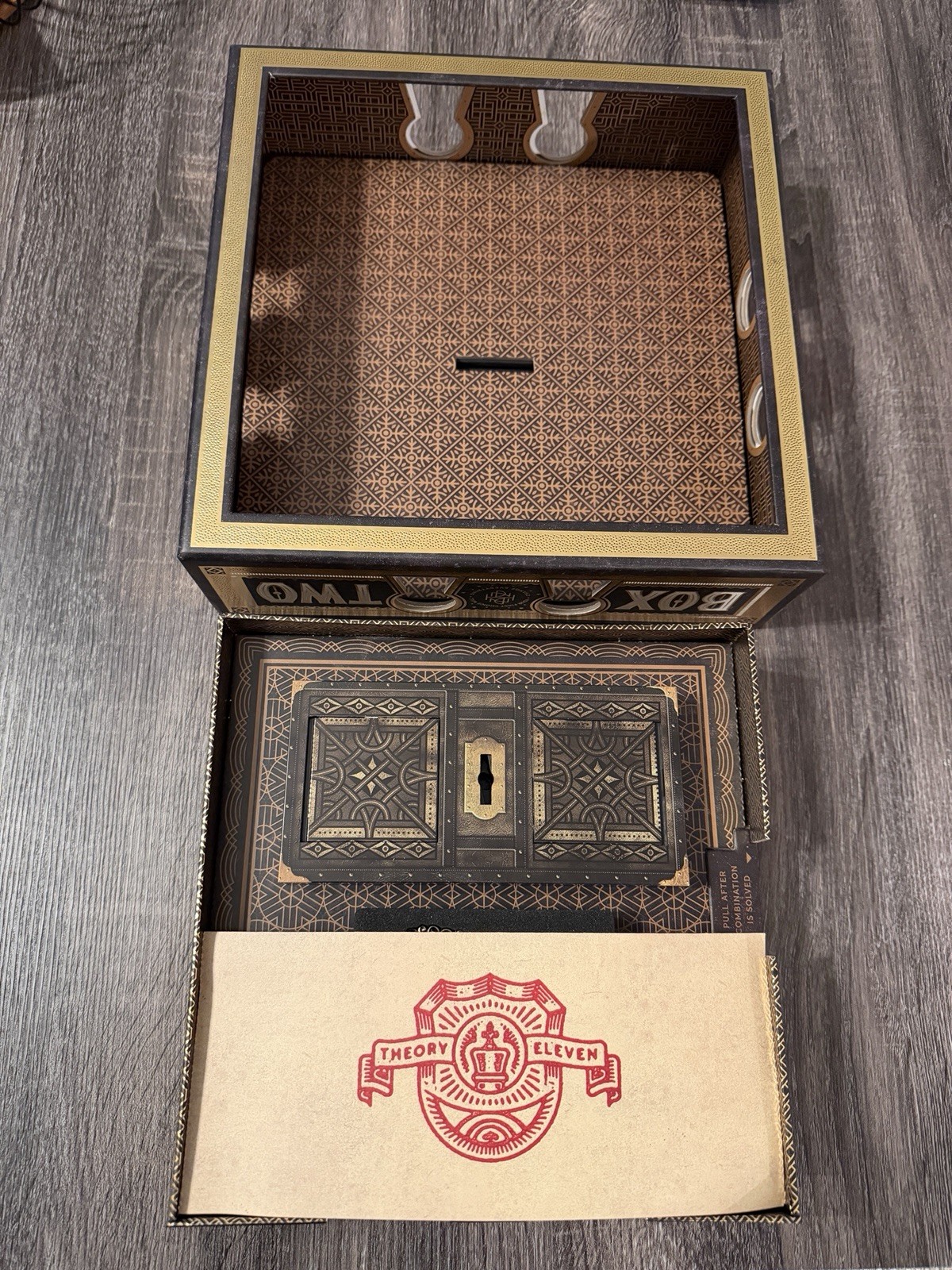 Box Two Puzzle Game By Neil Patrick Harris – FULLY RESET AND COMPLETE! 1+ Player