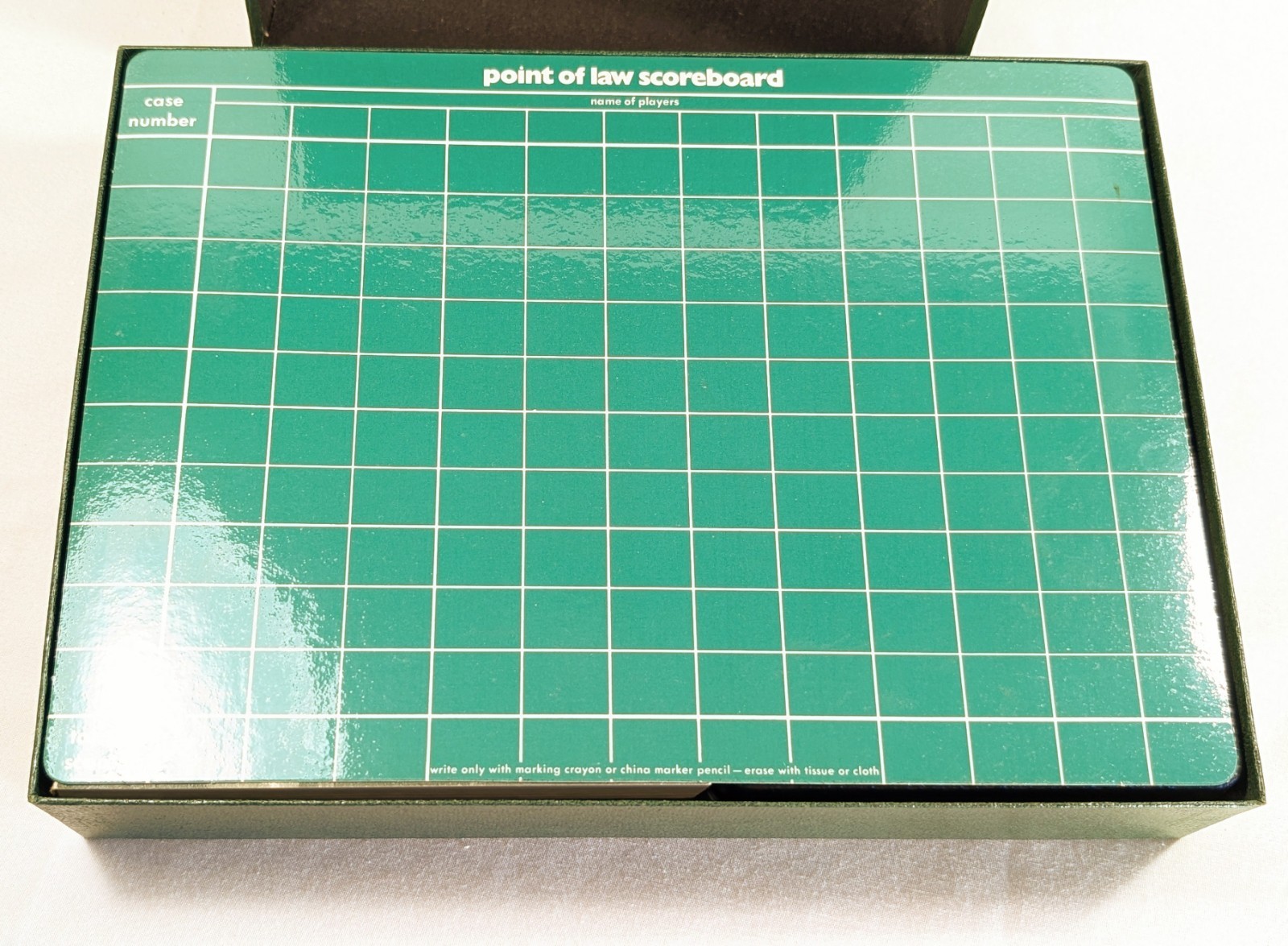 Vtg 3M Bookshelf Game POINT OF LAW Role-playing Involvement Open Box Unused 1972