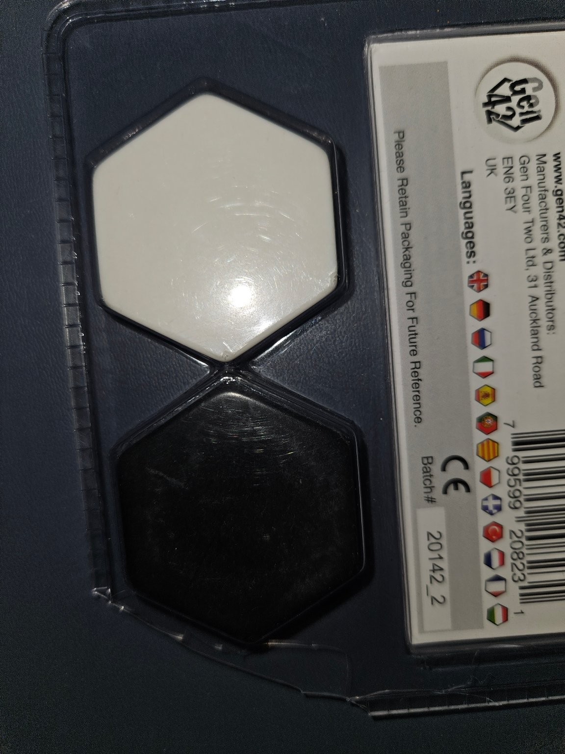 Hive Carbon Additional Hive Pieces Board Game Expansion 2014 Damaged Packaging