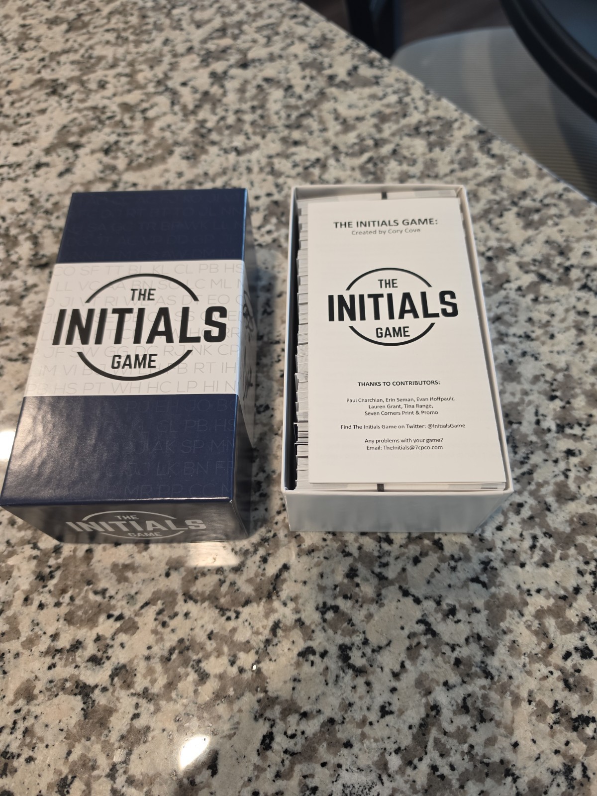 The Initials Game Volume 1