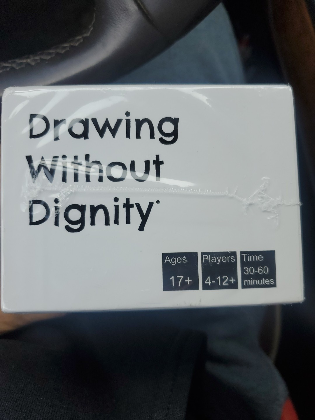 Drawing Without Dignity – Adult Party Game of Uncensored Sketches Sealed