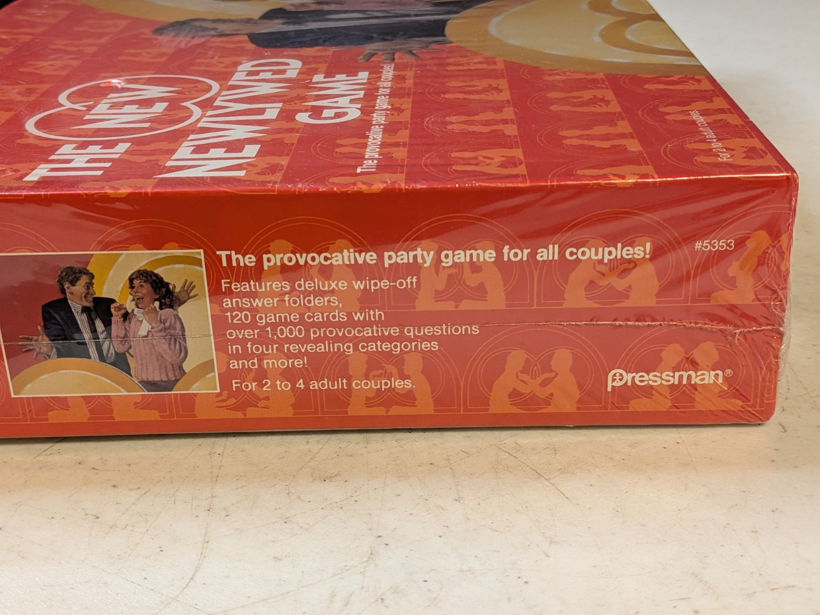 Vintage The New Newlywed Game 1986 Pressman For 2 To 4 Adult Couples New Sealed