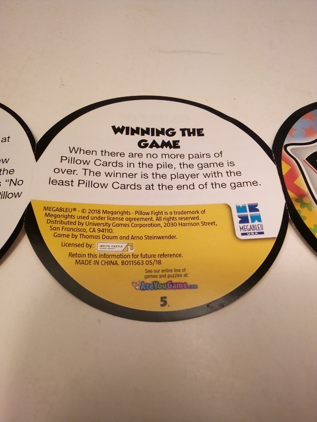 Kids Sleepover Game Lot – THE SLEEPOVER PARTY GAME & PILLOW FIGHT CARD GAME