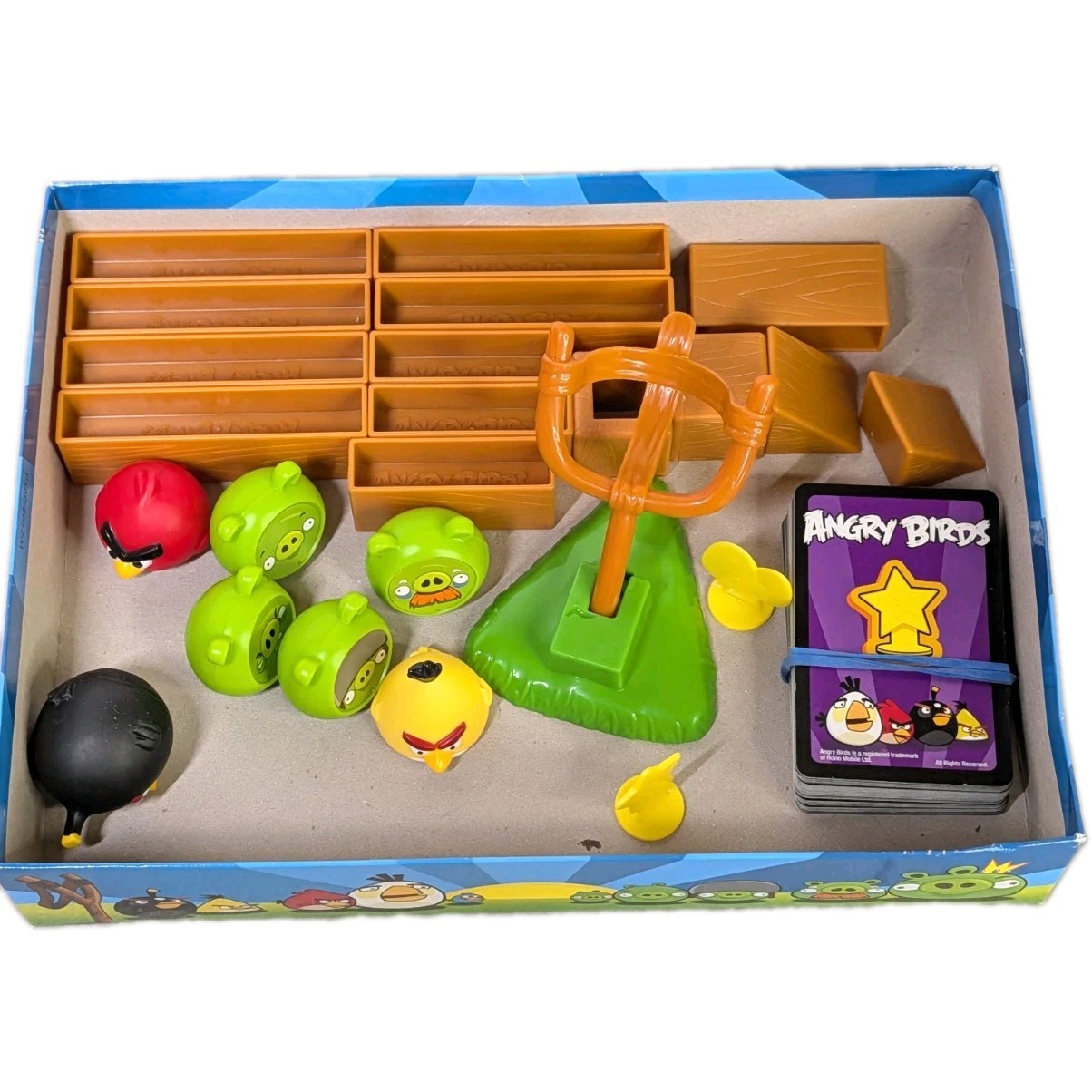 Angry Birds Knock On Wood 2010 Mattel Complete App Game