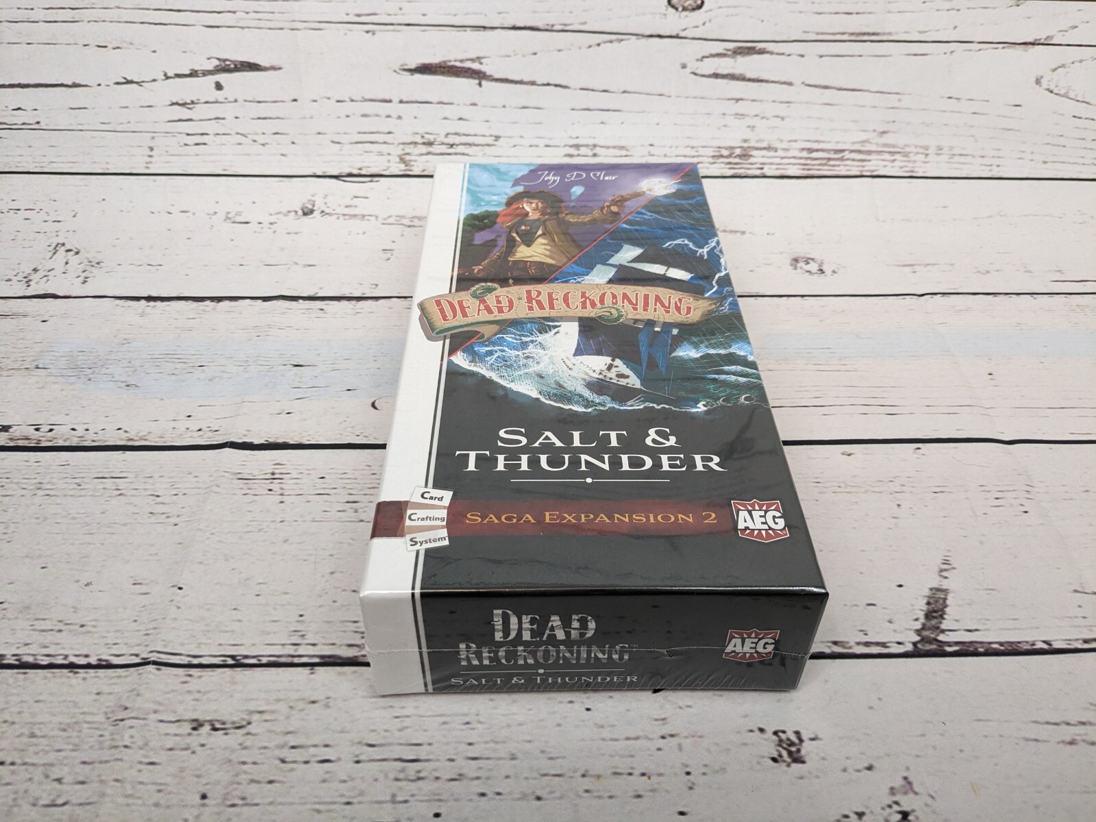 AEG Board Games Dead Reckoning – Salt & Thunder, Saga Expansion #2 NIS