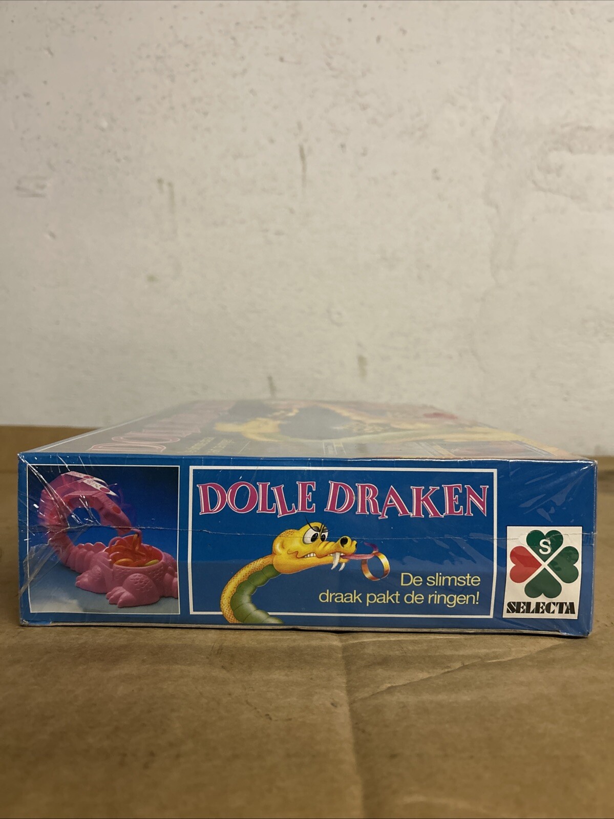 NOS 1991 Selecta Dolle Draken (Crazy Dragons) Kids Game Factory Sealed *RARE*
