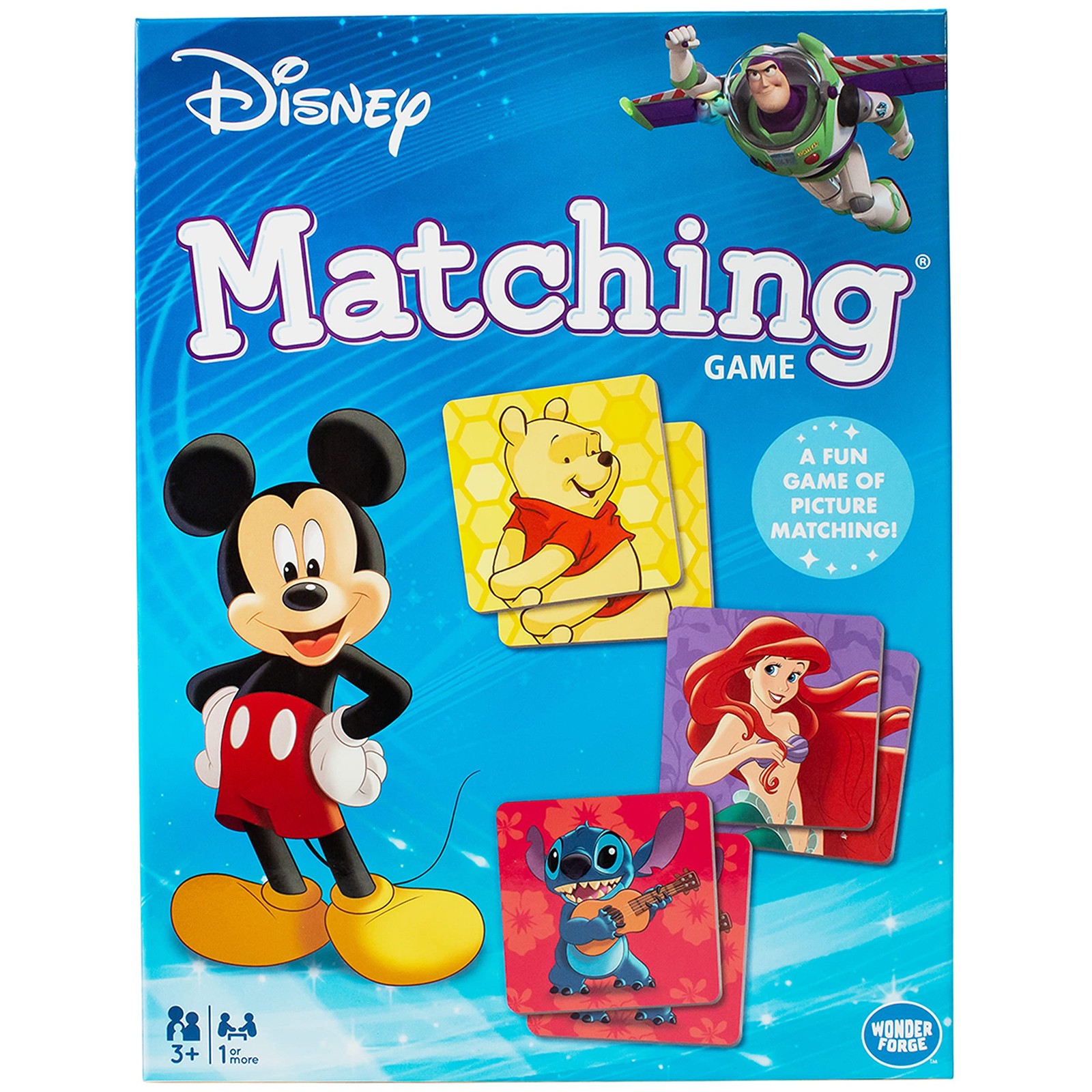 Wonder Forge Disney Classic Characters Matching Game for Boys & Girls Age 3 to 5