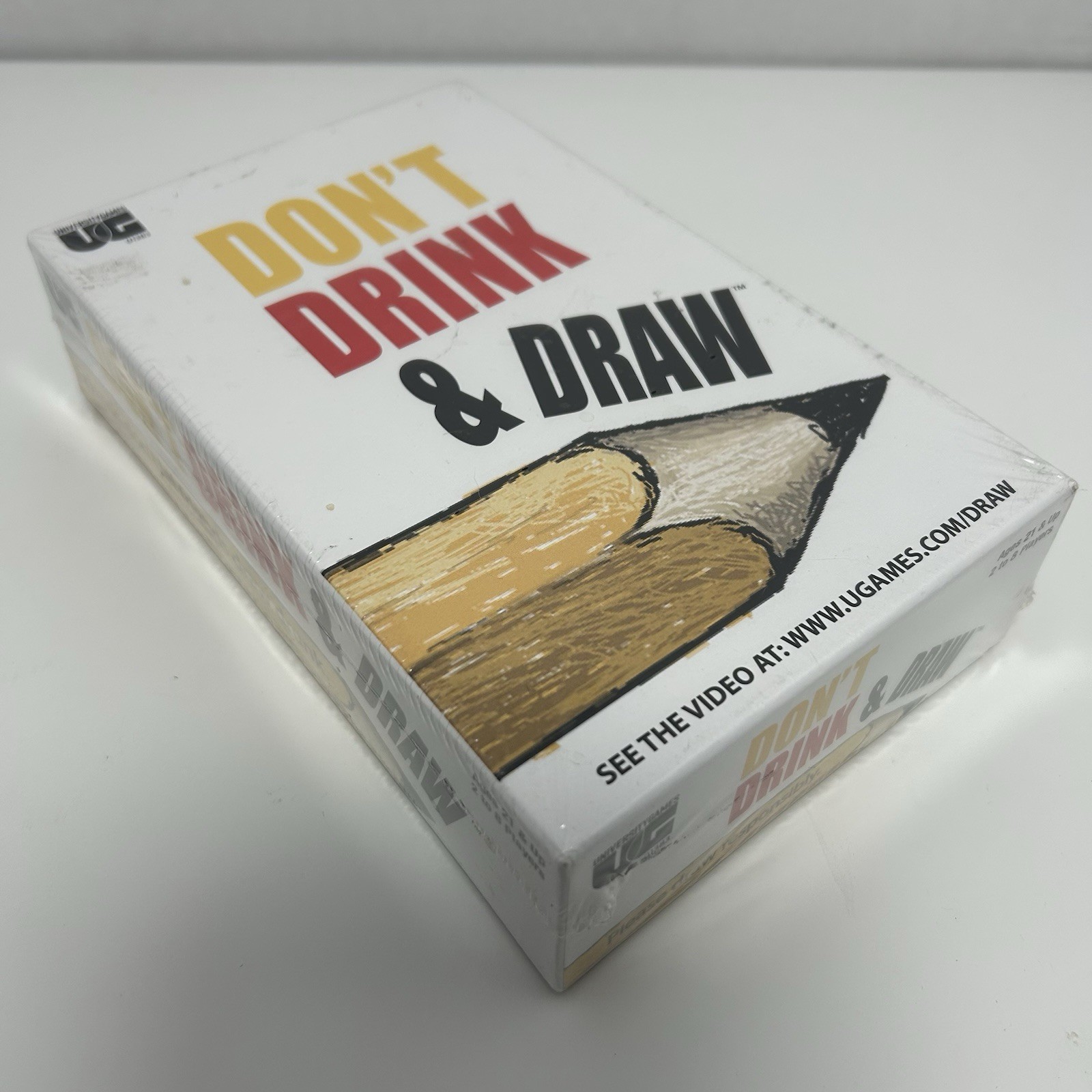 Don’t Drink and Draw By University Games – Fun Party Games – NEW & SEALED