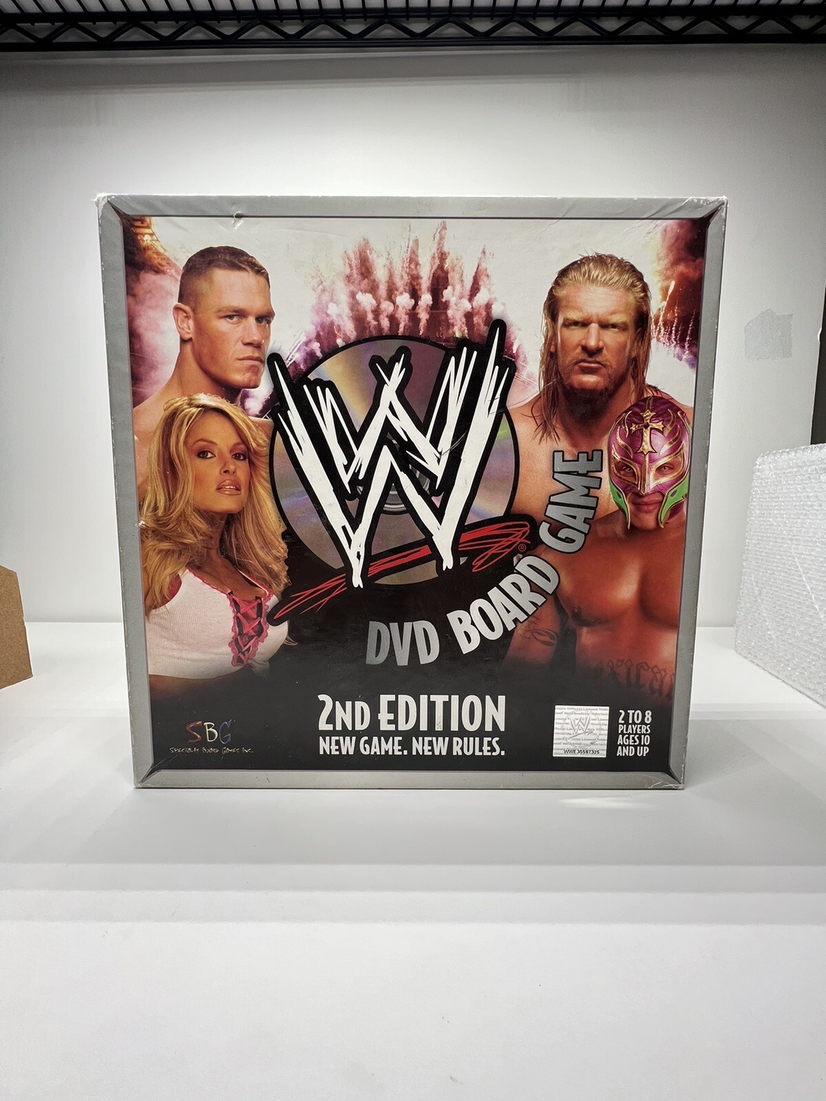 2006 WWE DVD Board Game Specialty Board Games SPG 2nd Edition Raw WW Smackdown