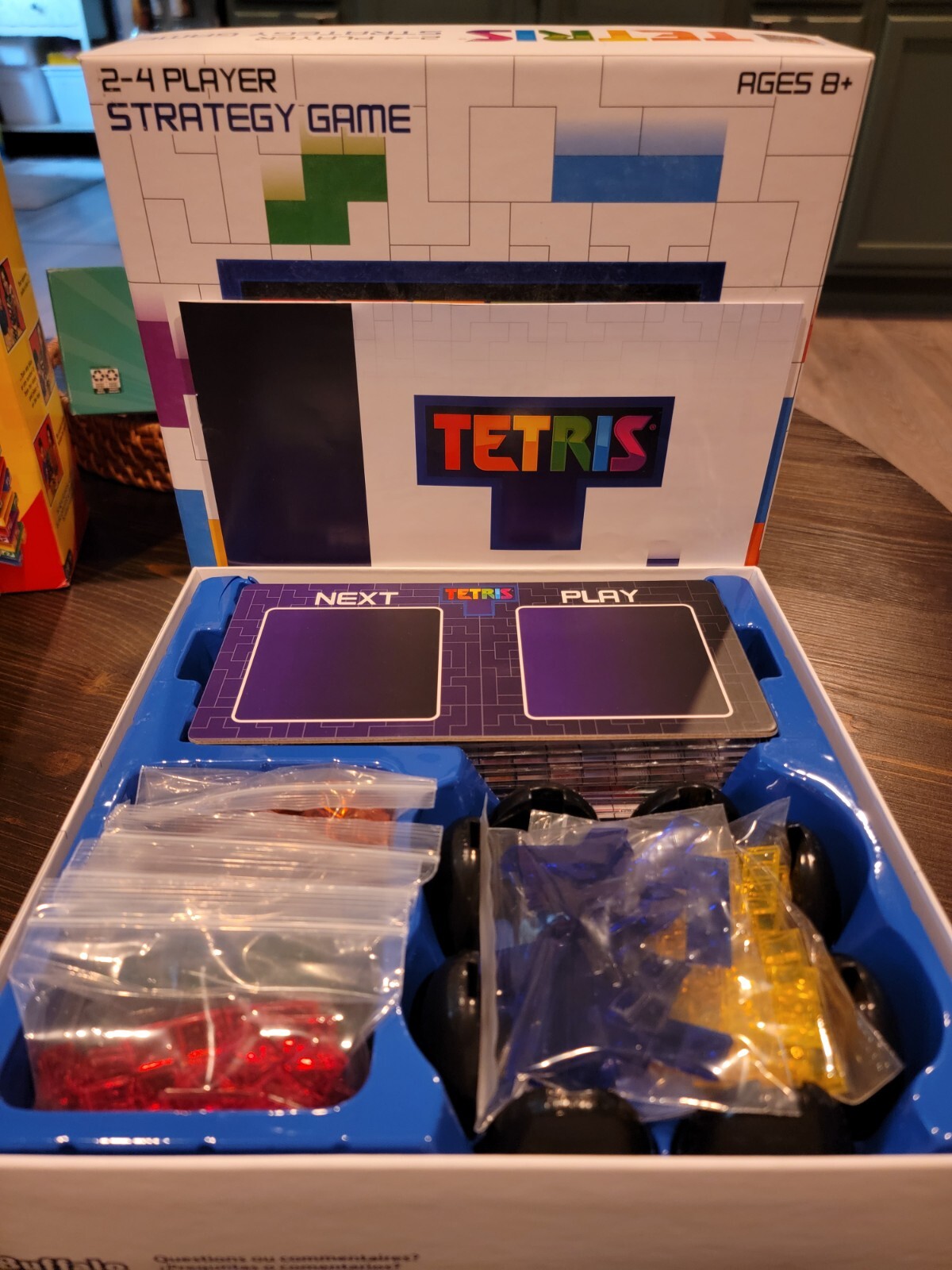 TETRIS Head To Head Strategy Board Game 2-4 Players. New In Box.