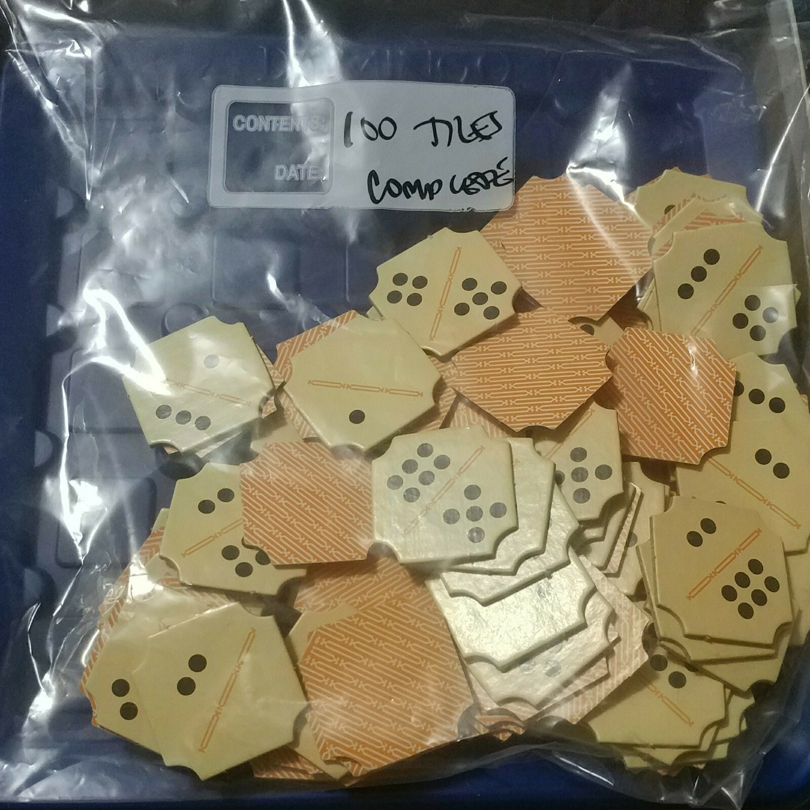 1982 Domingo Board Game-Whitman-Dominoes/Bingo-1 to 4 Players-Complete