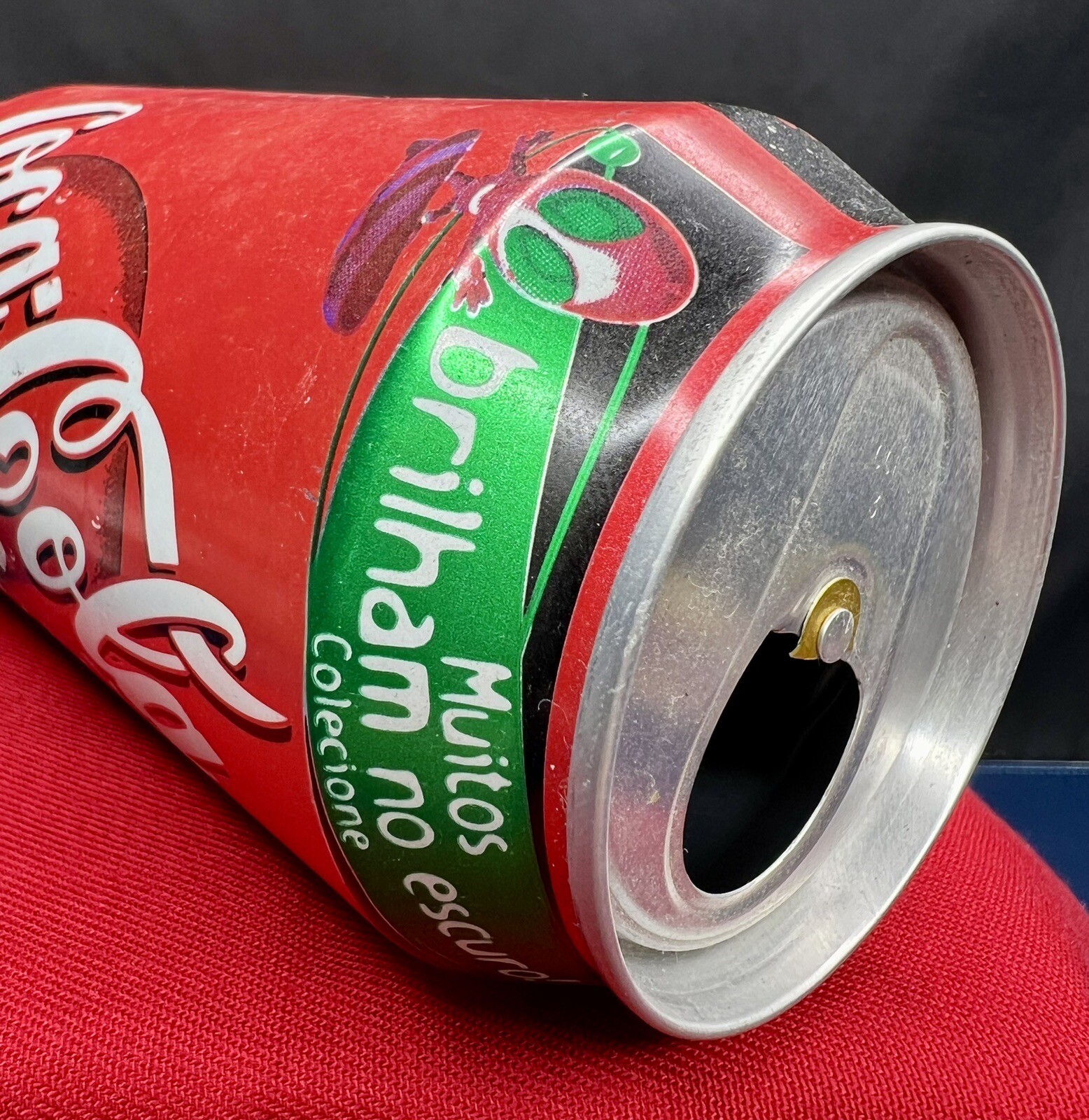Crazy Bones Hielocos Coca-Cola Alien Promotional Can – Rare Brazil Release