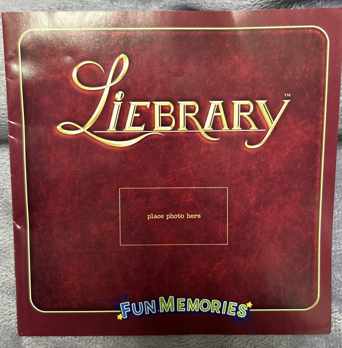2005 Liebrary Board Game Where The First Line Speaks Volumes! Excellent Shape!