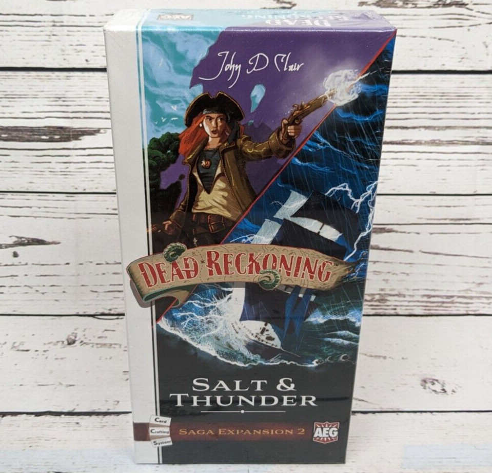 AEG Board Games Dead Reckoning – Salt & Thunder, Saga Expansion #2 NIS