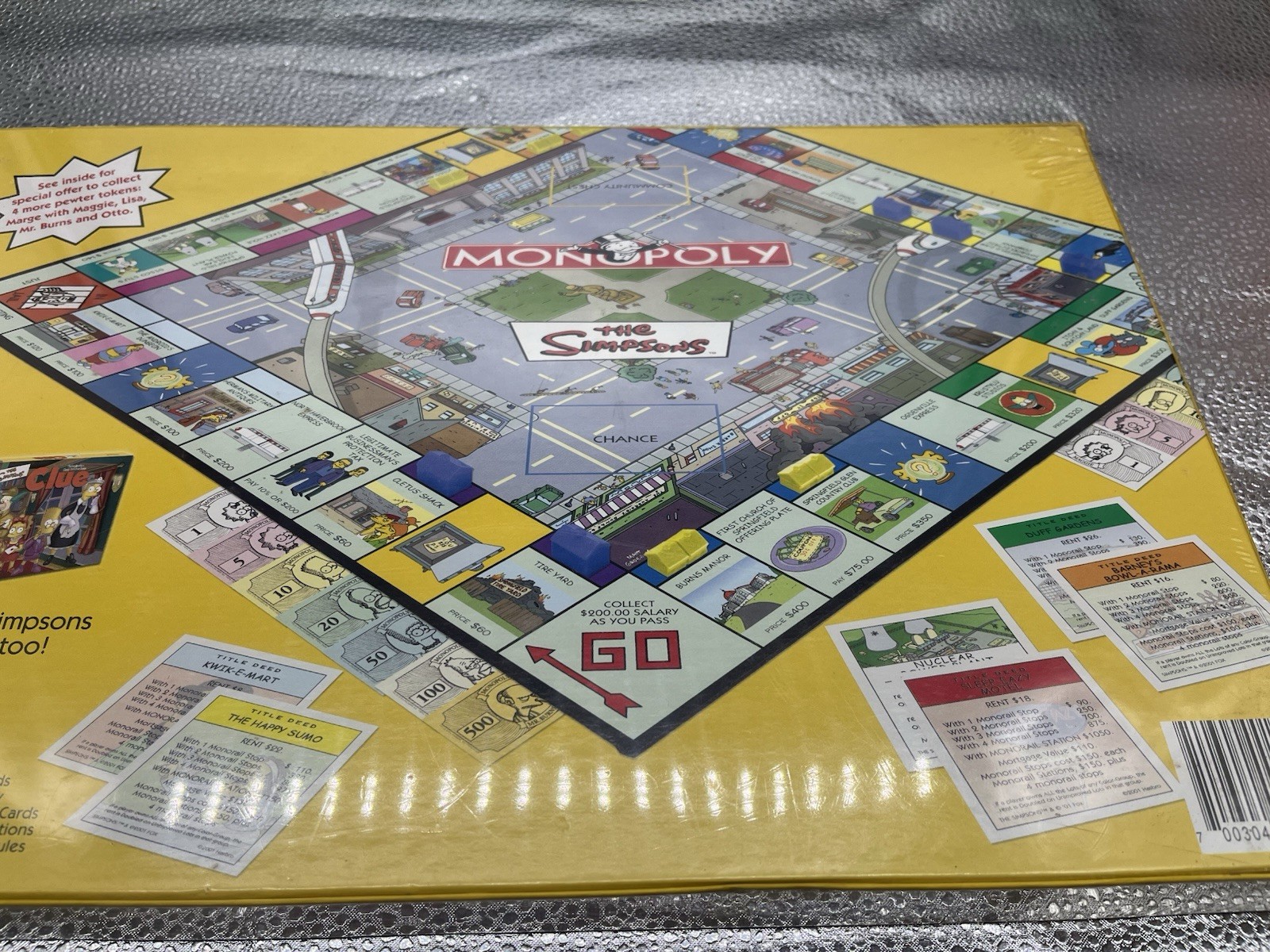The SIMPSONS Monopoly “Welcome To Springfield” Board Game, Vintage Complete