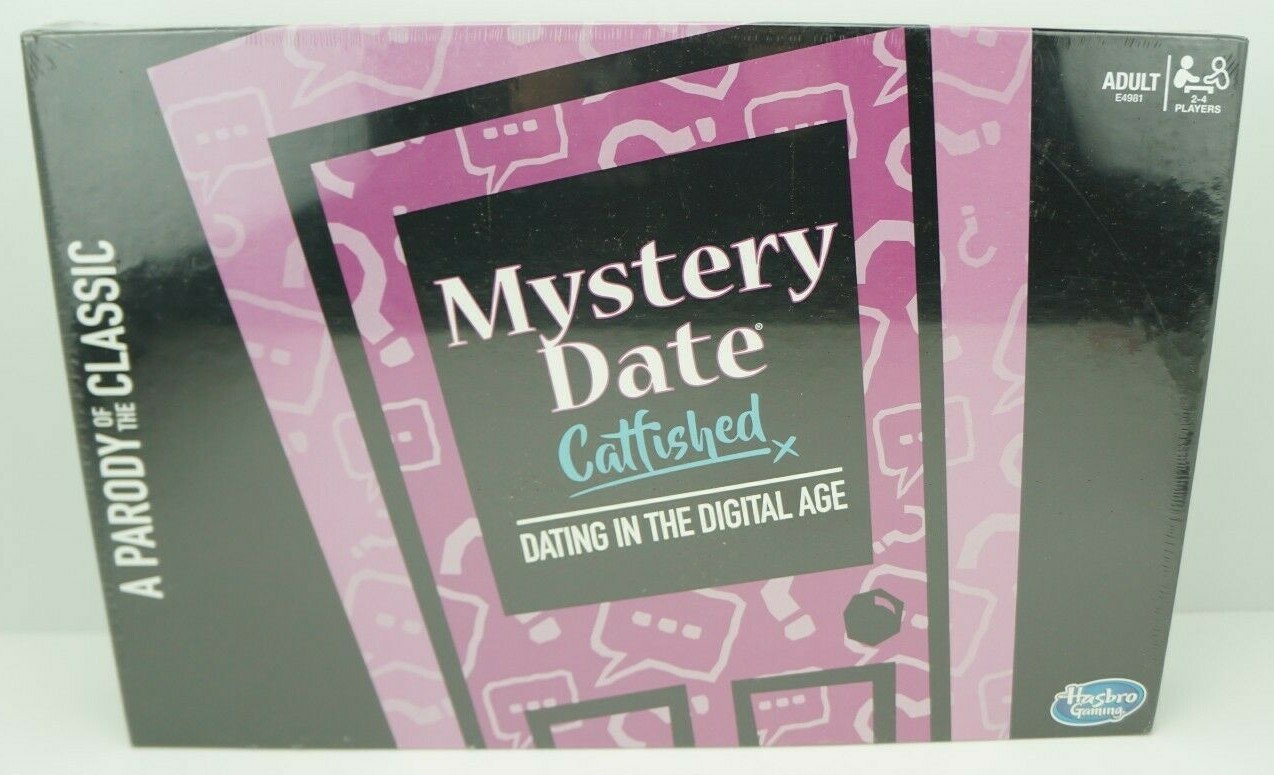 Hasbro Mystery Date Catfished-Dating In The Digital Age, Board Game for Adults