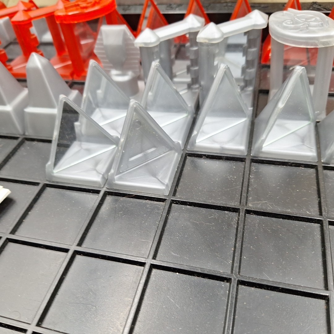 KHET The Laser Strategy Board Game w/ 3D Tower of Kadesh Expansion Mensa Winner