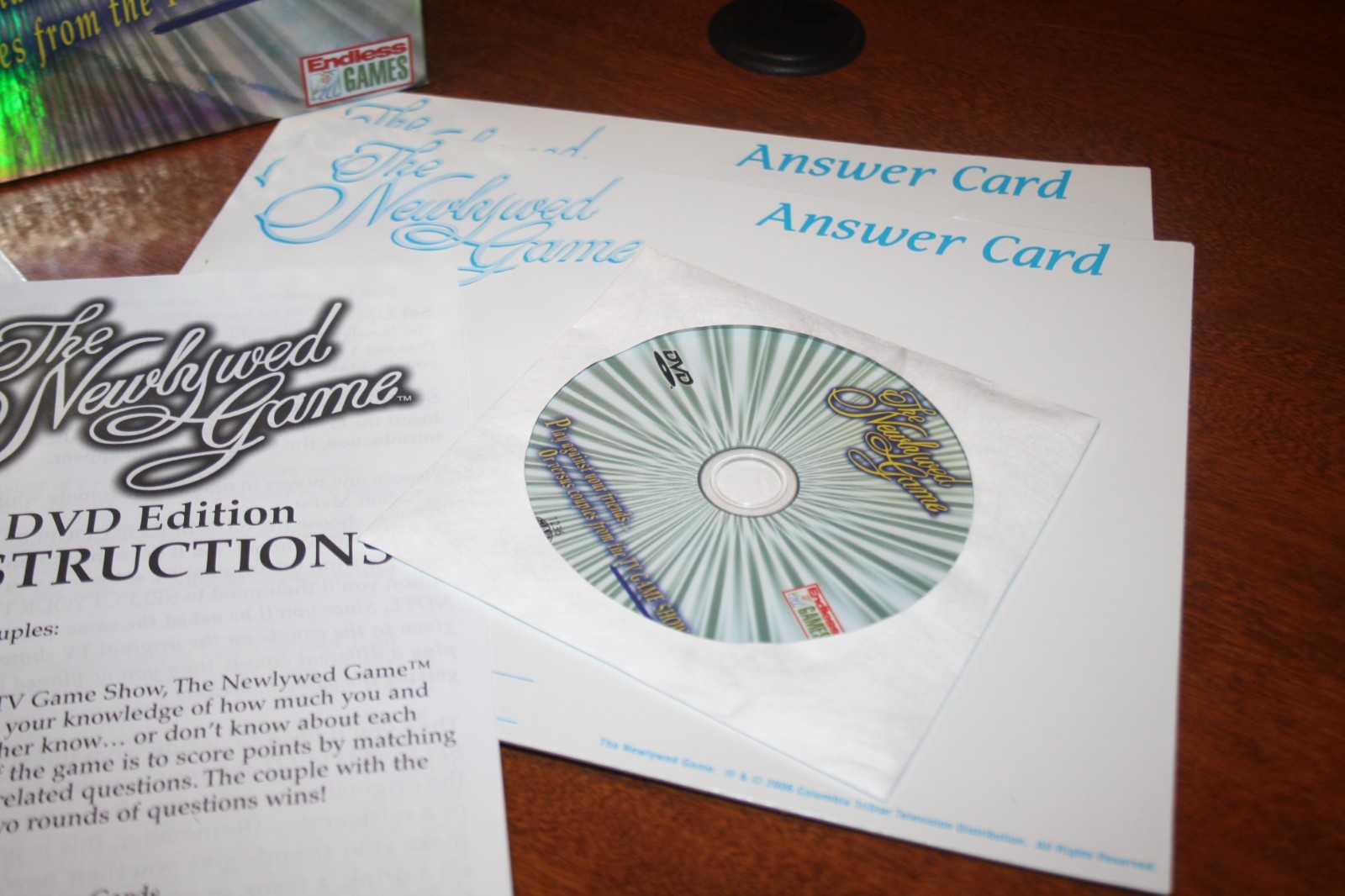 The Newlywed Game DVD Edition Play Friends or Couples from TV Show -Endless 2006