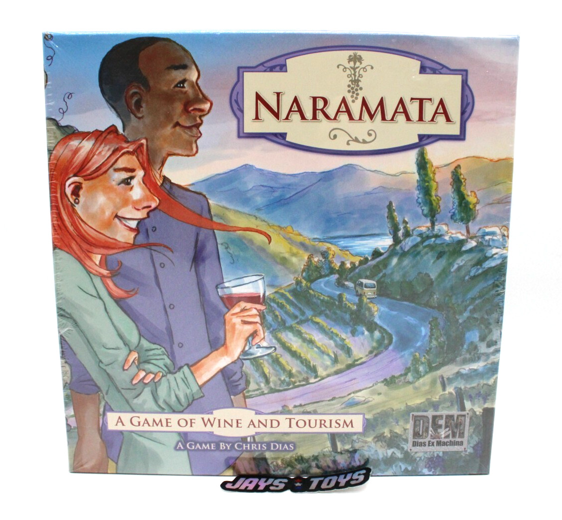 Naramata A Game of Wine and Tourism Board Game Dlias Ex Machina Factory Sealed