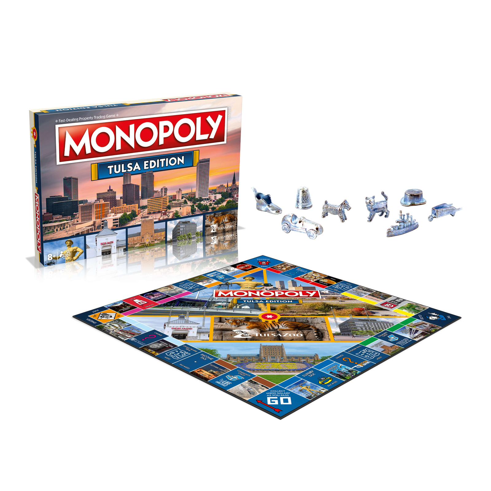 Tulsa Edition Monopoly Board Game – New & Sealed