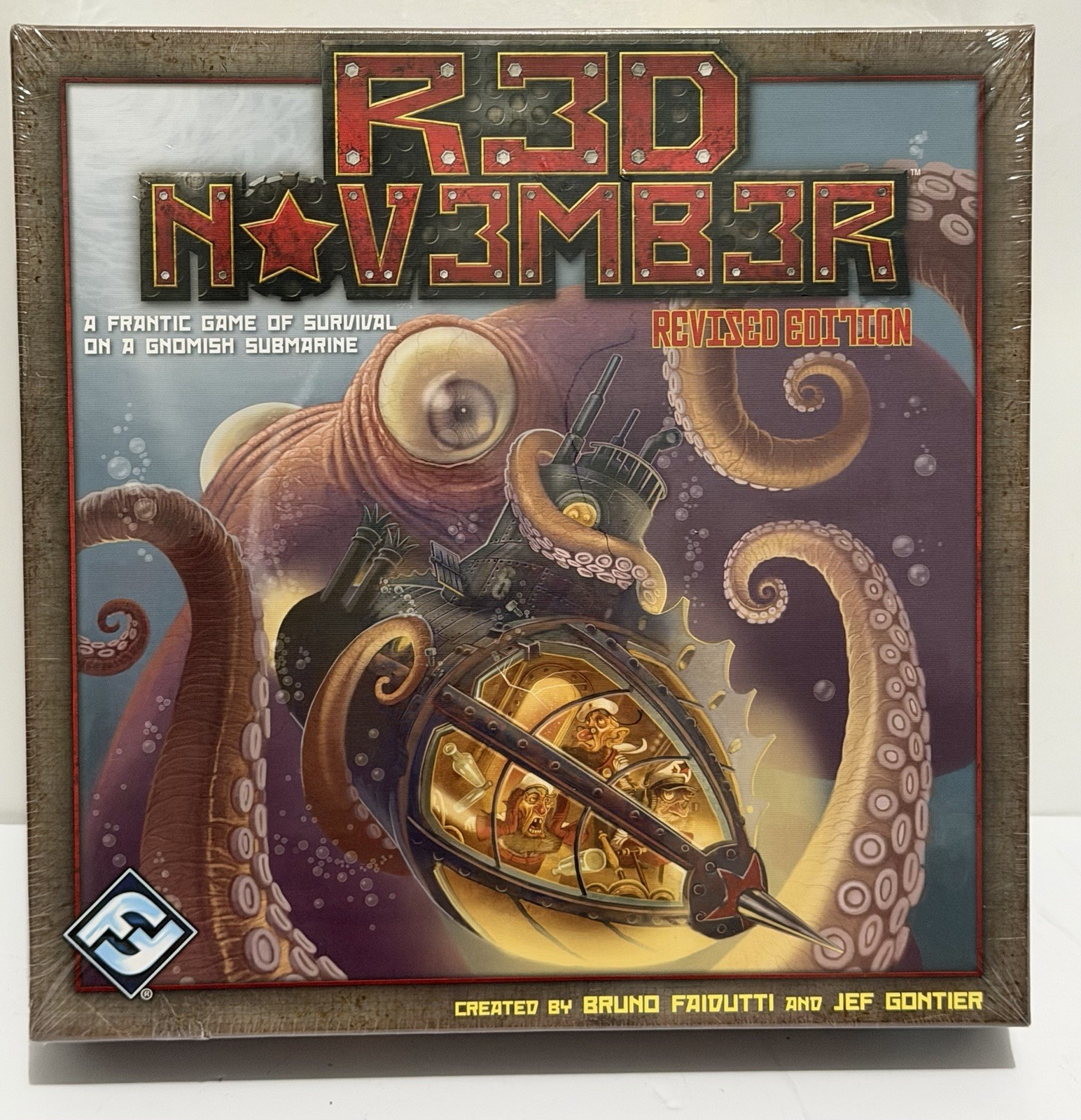 Red November – Fantasy Flight Games 2011 Board Game NEW Sealed Revised Edition