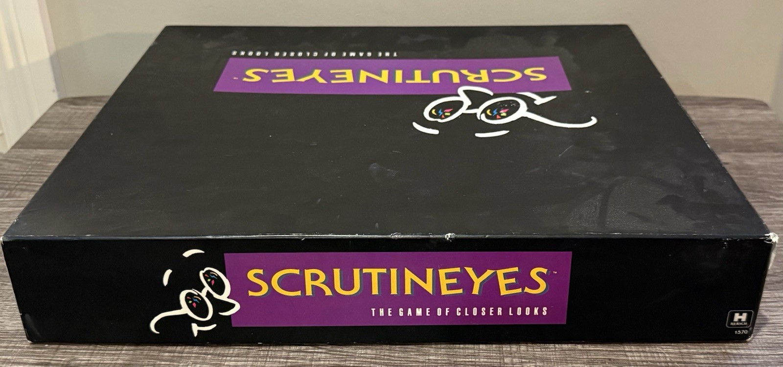 Scrutineyes The Board Game of Closer Looks Vintage 1992 UNUSED Pieces Complete
