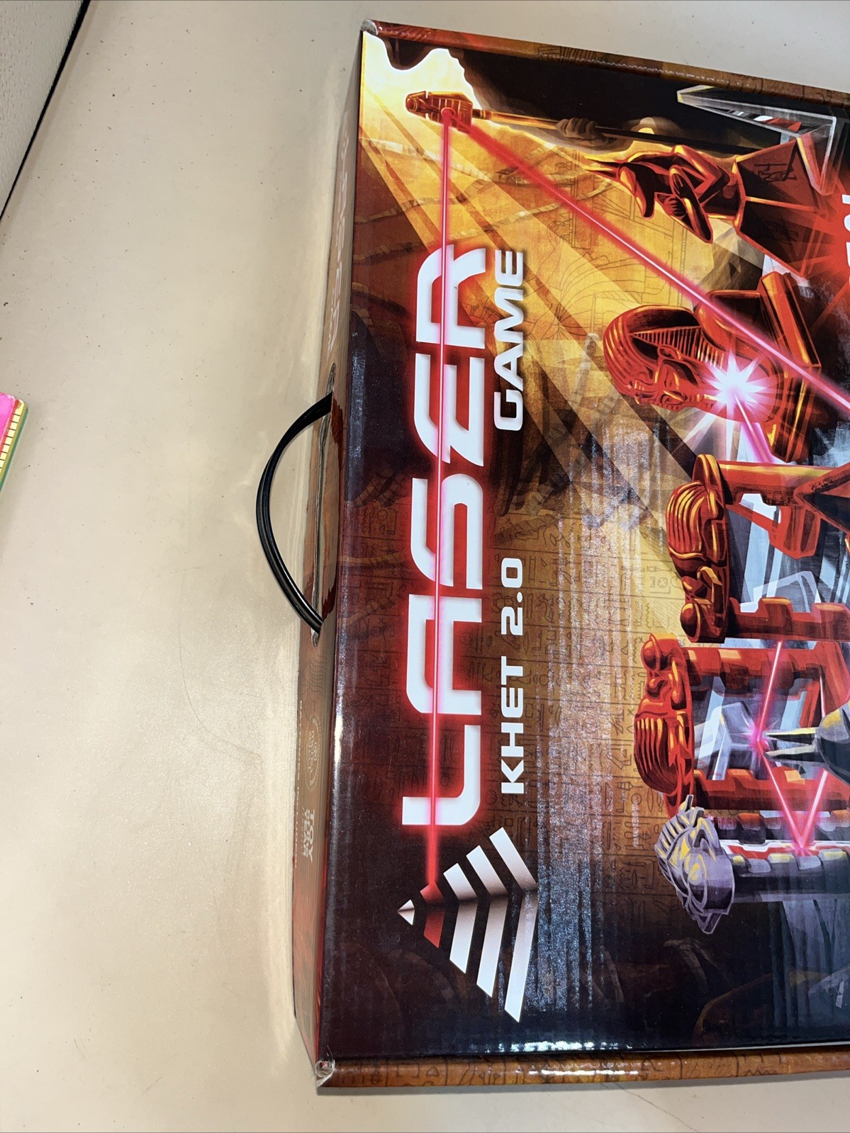 Laser Khet 2.0 Game Strategy 2010 Innovention Toys TESTED 100% Complete