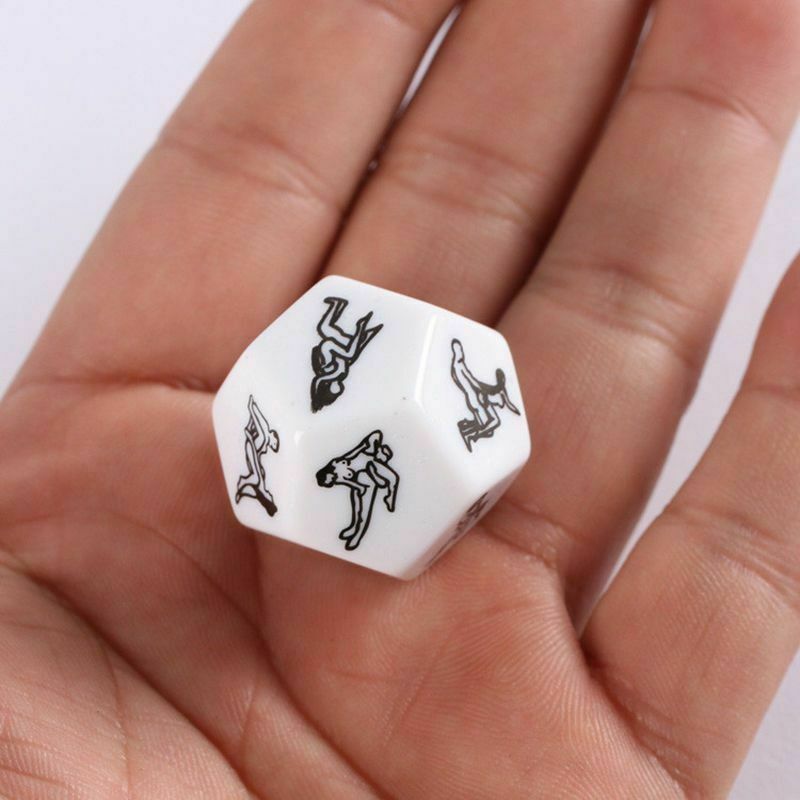 12 Side Sexy Position Dice Bachelor Party Adult Couple Secret Funny Games Tools