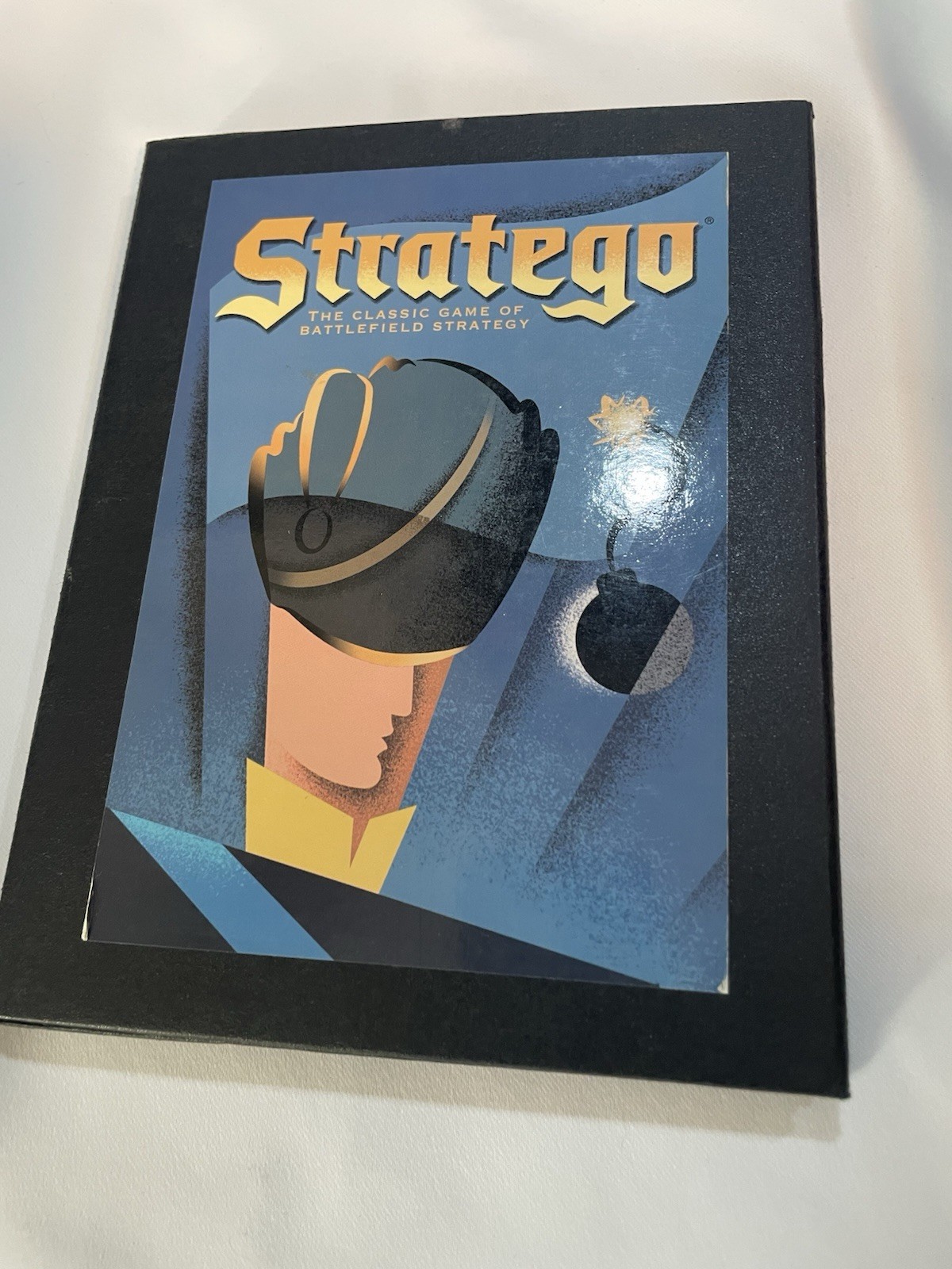Stratego Vintage Game Collection Bookshelf Edition Wooden Box Case
