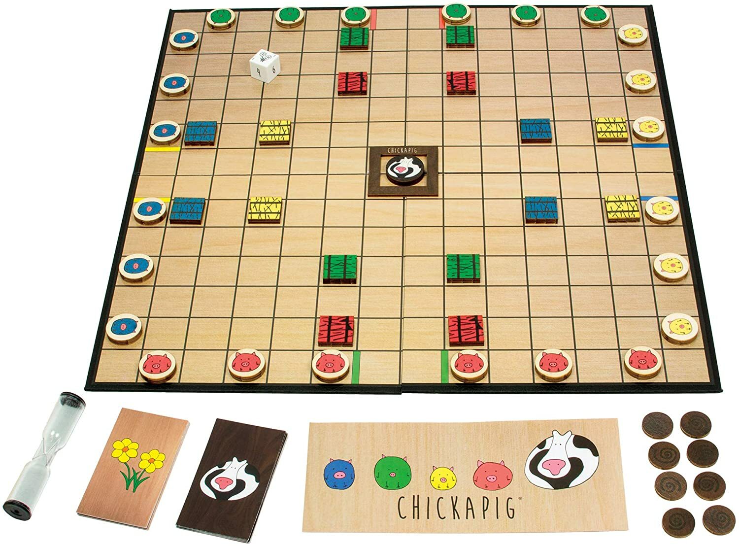 Buffalo Games Chickapig A Farm To Table Game 2-4 Players / 8 & Up / 30-60 Min