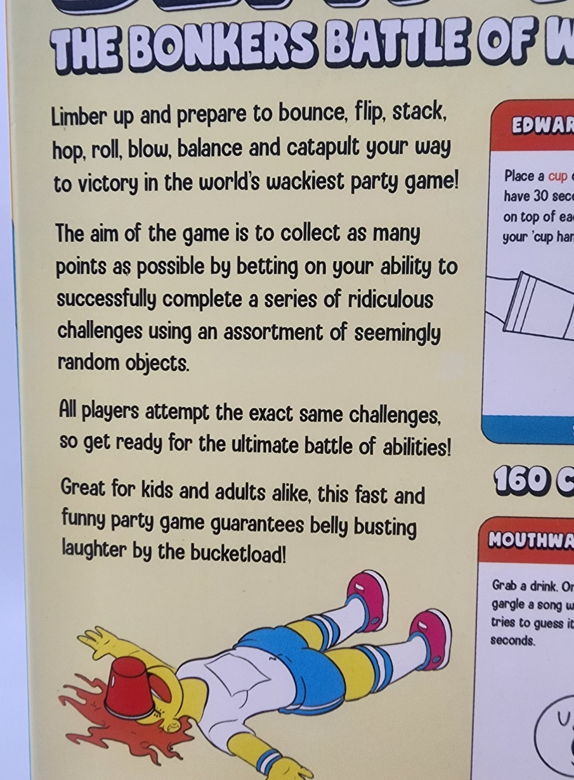 Beat That! The Bonkers Battle of Wacky Challenges Game Adults & Kids Ships FAST!